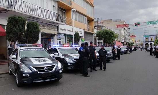 ¡50 patrullas para la seguridad Texcocana!
