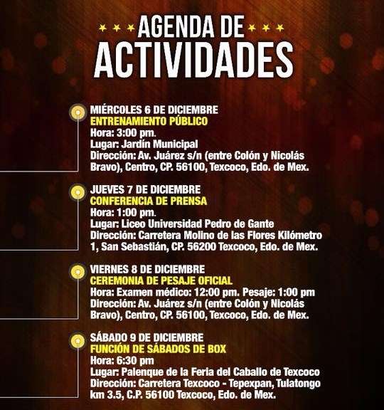 La Caravana de Box en Texcoco